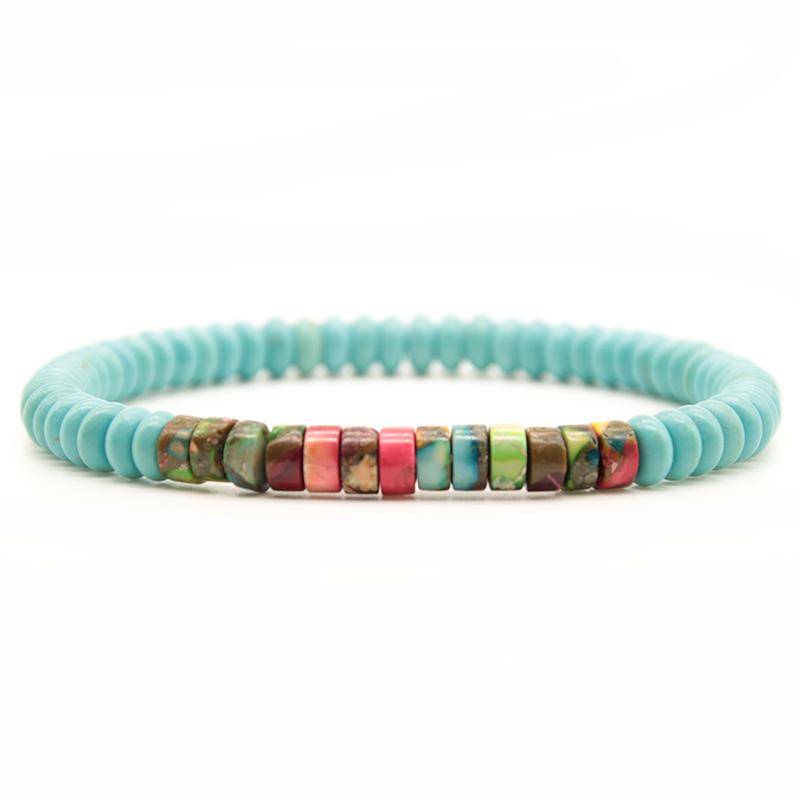 Mode Naturstein Armbänder Männer Frauen 6mm Hämatit Imperial Perlen Braslet Charm Schmuck Zubehör Yoga Braclet von Joom DACH