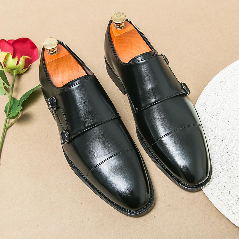 Mode Neue Herren Doppel Schnalle Monk Schuhe Braun Schwarz PU Leder Mengke Schuhe Business Schuhe Größe 38-45 40 schwarz Mode Neue Herren Doppel Schnalle Monk Schuhe Braun Schwarz PU Leder Mengke Schuhe Business Schuhe Größe 38-45 40 schwarz von Joom DACH