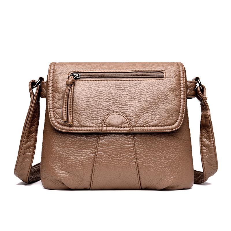 Mode PU Leder Handtaschen Frauen Umhängetaschen Designer Schwarz Kleine Frauen Messenger Tasche Damen Schulter Taschen Pures und Taschen khaki von Joom DACH