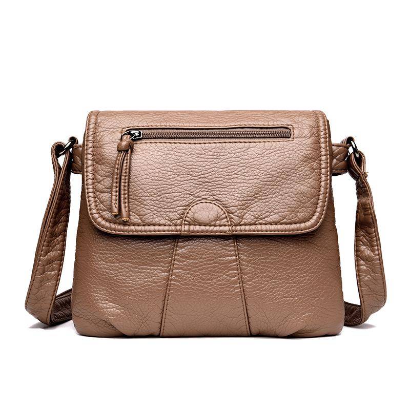 Mode PU Leder Handtaschen Frauen Umhängetaschen Designer Schwarz Kleine Frauen Messenger Tasche Damen Schulter Taschen Pures und Taschen khaki von Joom DACH