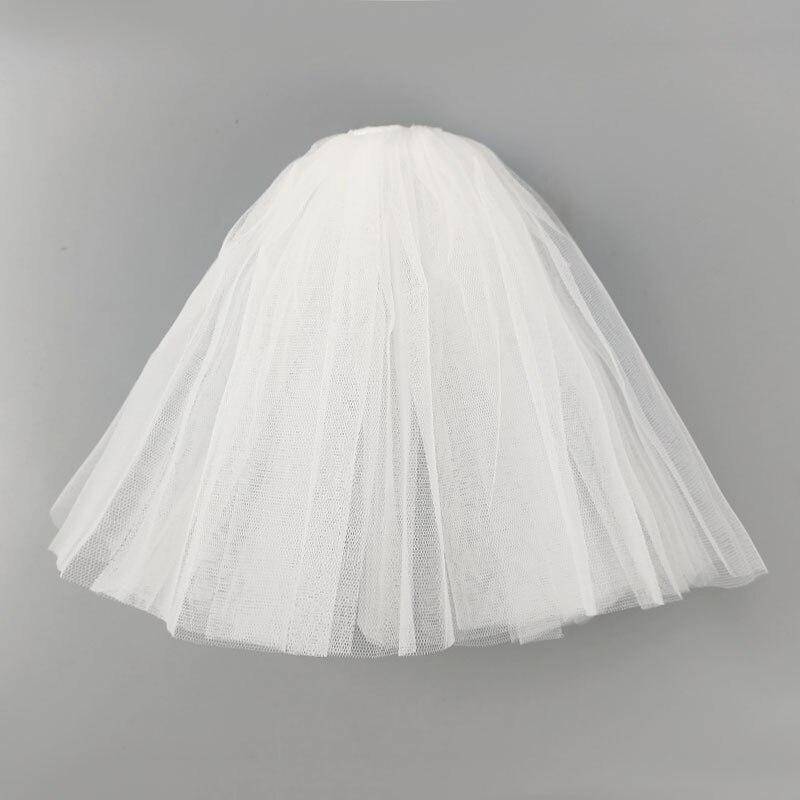 Mode Petticoat Für Barbie Puppe Slip Hochzeit Kleid Unterrock Kleidung Outfits 1/6 BJD Puppenhaus Zubehör Baby Kind DIY Spielzeug weiß von Joom DACH