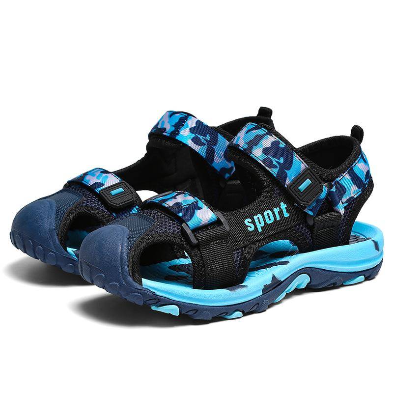 Mode Sommer Strand Wasser Kinder Sandalen Mode Schuhe Im Freien Nicht-slip Weichen Boden Schattierung Leder Jungen Bequem 37 von Joom DACH