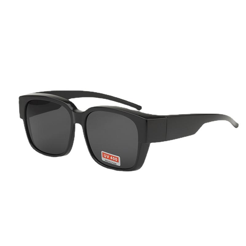 Mode Sonnenbrillen Abdeckung Über Myopie Korrekturbrille Tragbare Männer Frauen Vintage Angeln Fahren Brillen schwarz von Joom DACH