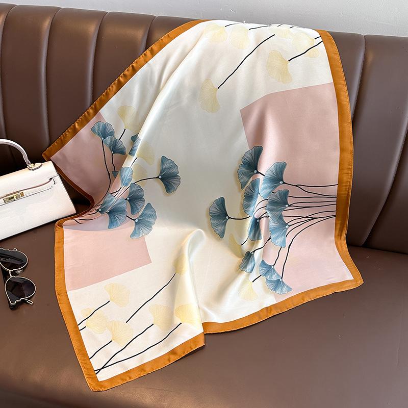 Mode Taschentuch Halstücher Frauen Kleine Tücher Wraps Bandana Kopftücher 70 cm 70x70cm selektive von Joom DACH