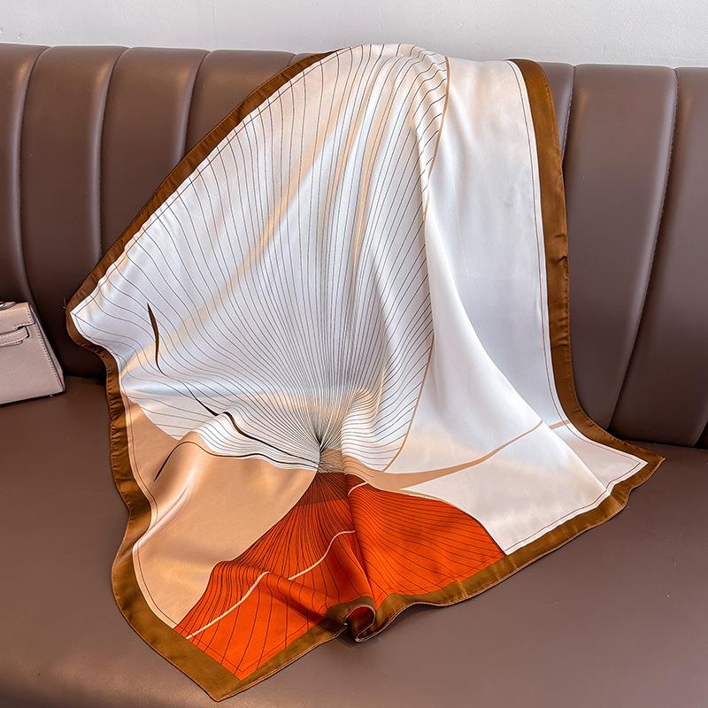 Mode Taschentuch Halstücher Frauen Kleine Tücher Wraps Bandana Kopftücher 70 cm 70x70cm von Joom DACH