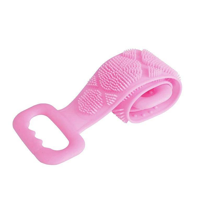 Mode Unisex Bad Handtuch Silikon Massage Pinsel Reinigung Dual Seite Männer Gürtel Körper Bad Pinsel Frauen Reinigung Werkzeuge Zurück Wäscher rosa von Joom DACH