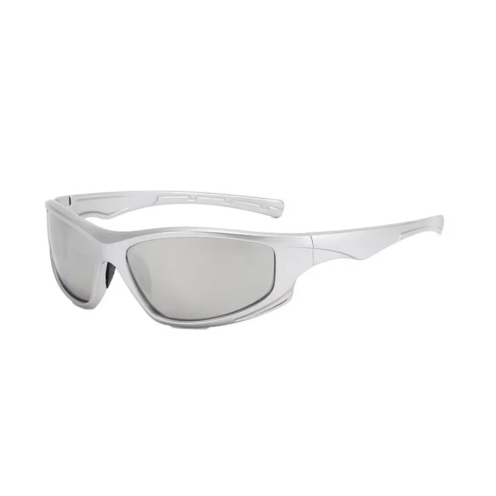 Mode Y2k Stil Wrap Around Herren Sonnenbrille Täglich Outdoor Sport Street Dekorative Brille von Joom DACH
