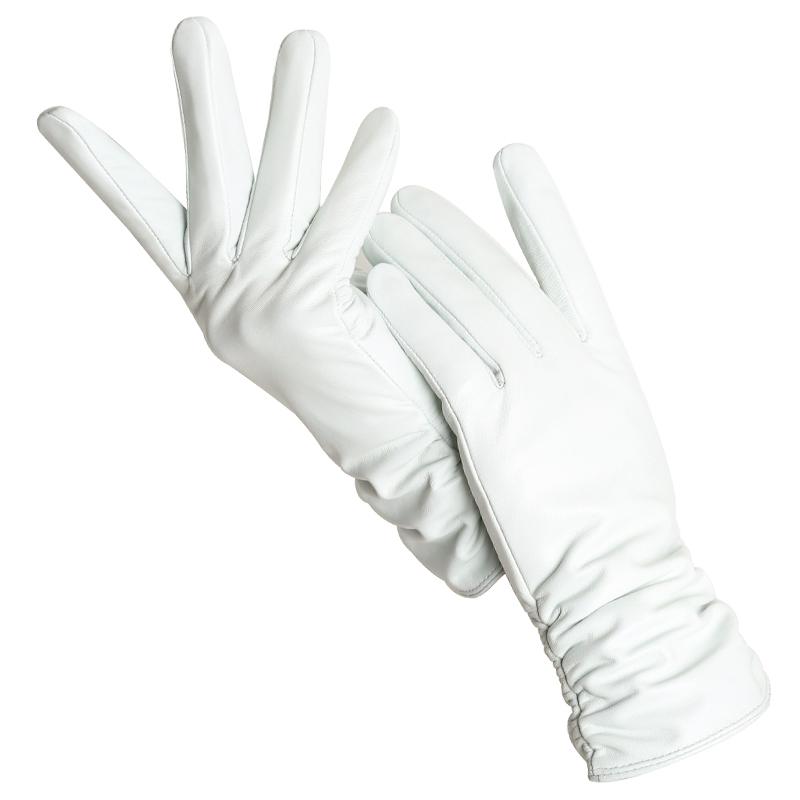 Mode frauen handschuhe Farbe Schaffell Winter Warme Dünne klassische stil handschuhe Hohe Qualität 8.5 von Joom DACH