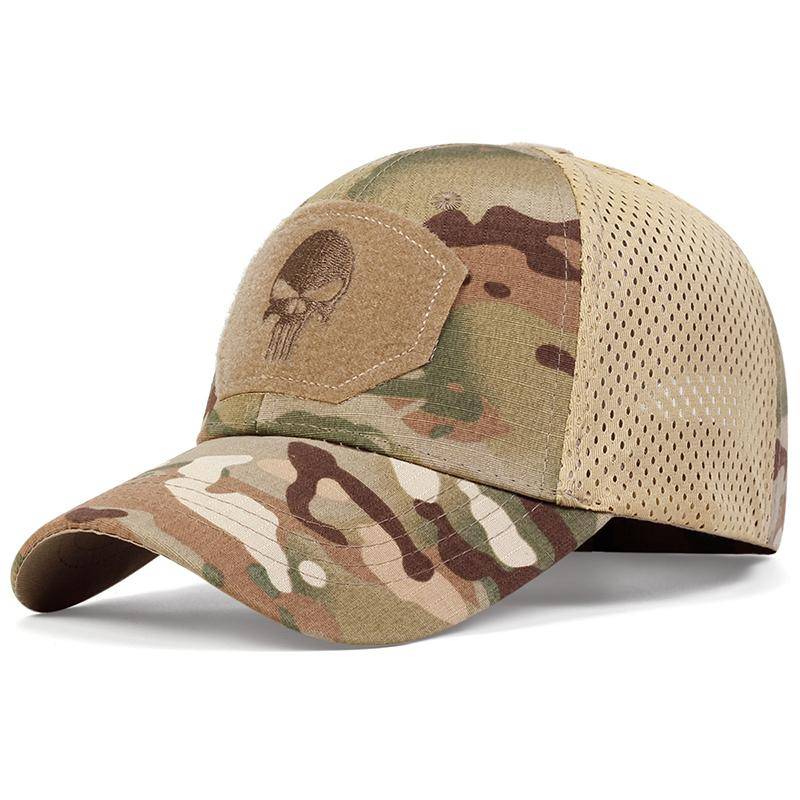 Mode für Männer Baseballmütze Taktische Armeemütze Outdoor Sport Militärmütze Camouflage Hut Hip Hop Hüte Baumwolle Wilde Sonnenhüte Gorras braun/camouflage von Joom DACH