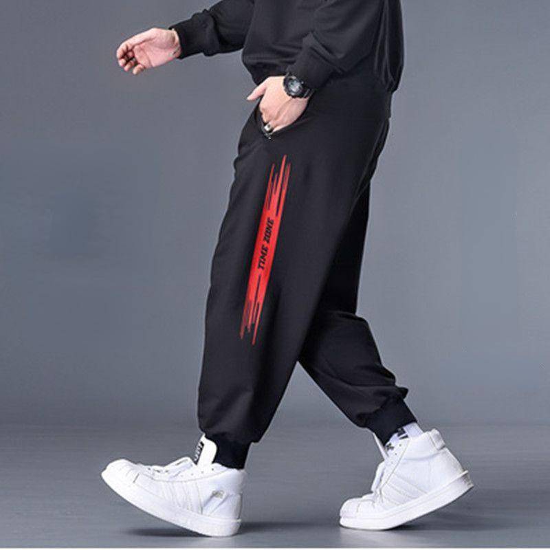 Mode große Größe Herren lose große Größe Jogginghose Männer plus Hose elastische Trend dünne Kordelzug Freizeithose 5XL von Joom DACH