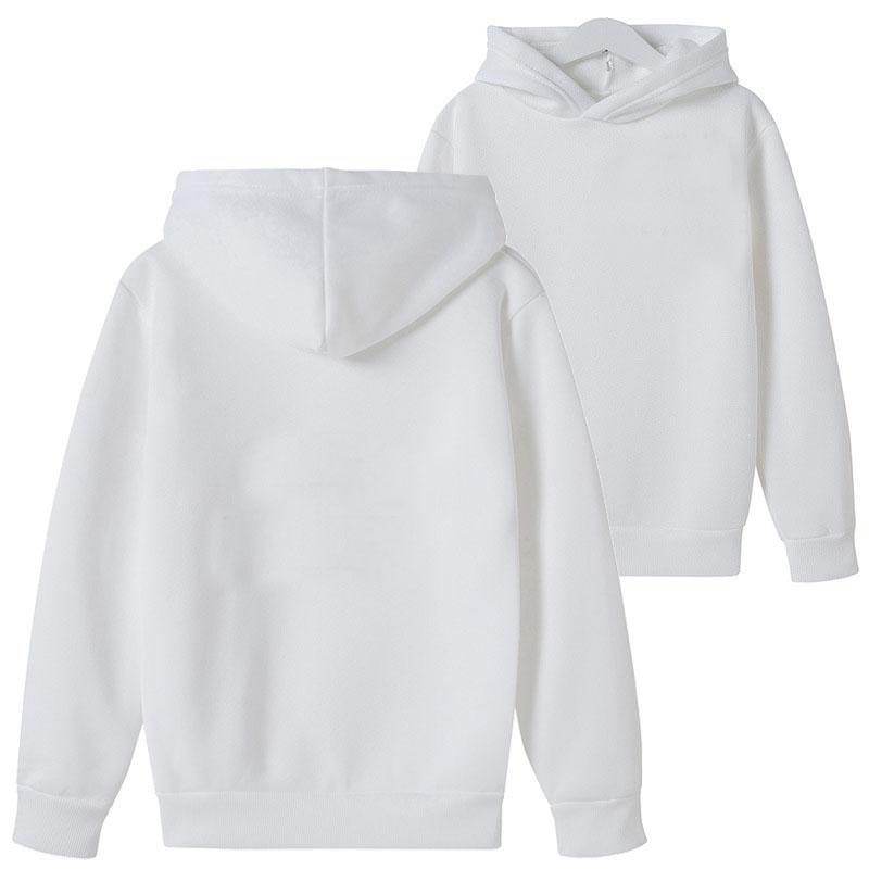 Mode kinder jungen Hoodies 2021 Frühling Herbst Mädchen Beiläufige Hoodies Sweatshirts kinder Einfarbig Hoodies Sweatshirt Tops Neue 140 weiß von Joom DACH