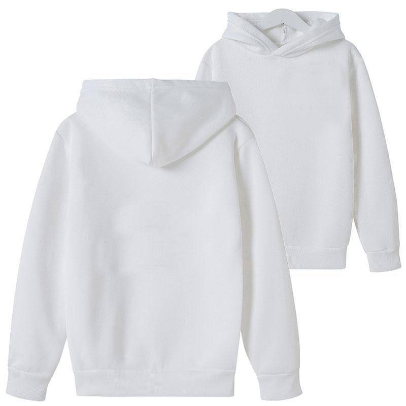 Mode kinder jungen Hoodies 2021 Frühling Herbst Mädchen Beiläufige Hoodies Sweatshirts kinder Einfarbig Hoodies Sweatshirt Tops Neue 140 weiß von Joom DACH