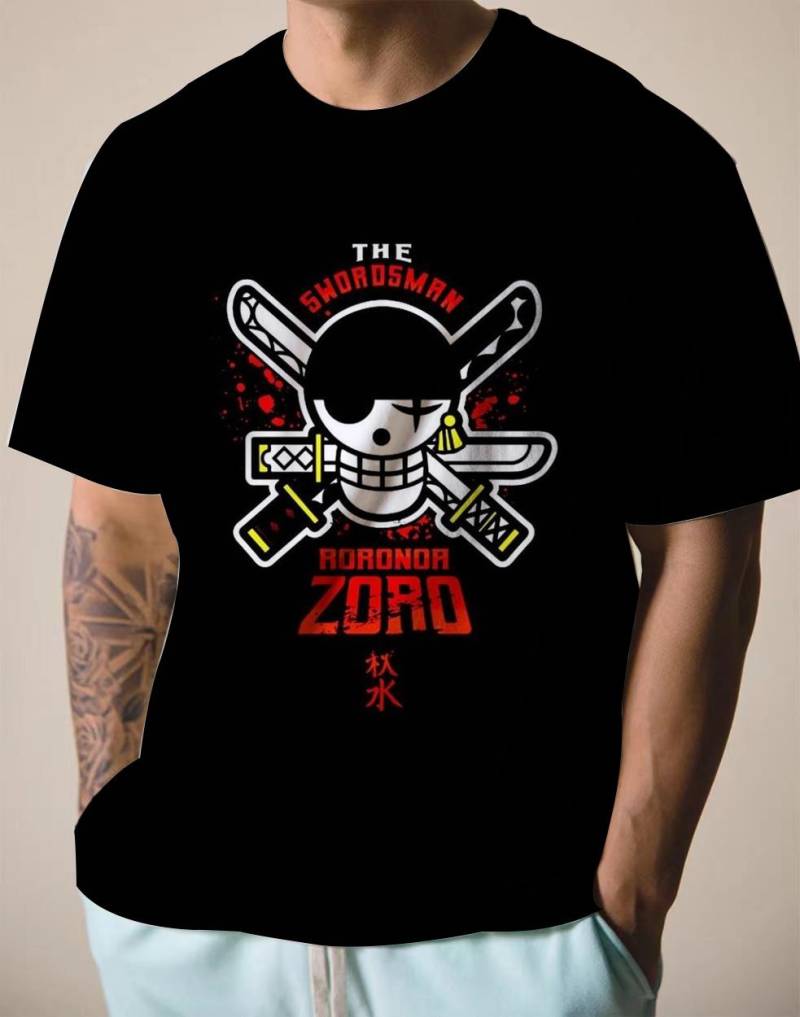 Mode männer Ein Stück Luffy Casual Lose T-Shirt Kleidung Große Größe 6XL 2022 Sommer Neue Digitaldruck Kurzen Ärmeln XXXL von Joom DACH