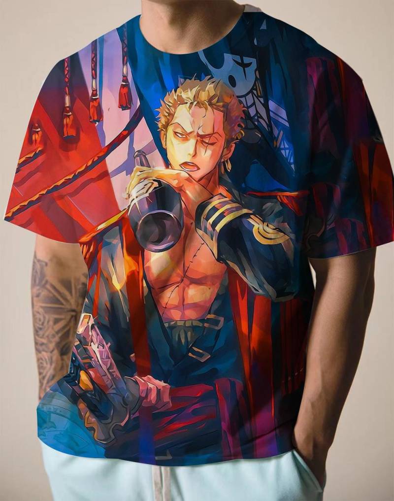 Mode männer Ein Stück Luffy Casual Lose T-Shirt Kleidung Große Größe 6XL 2022 Sommer Neue Digitaldruck Kurzen Ärmeln XXXL Mode männer Ein Stück Luffy Casual Lose T-Shirt Kleidung Große Größe 6XL 2022 Sommer Neue Digitaldruck Kurzen Ärmeln XXXL von Joom DACH