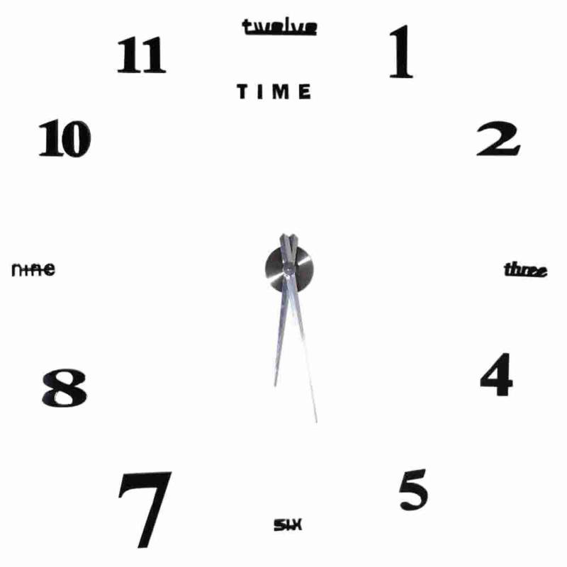 Moderne DIY Große Wanduhr Kit 3D Spiegel Oberfläche Aufkleber für Home Office Zimmer Moderne DIY Große Wanduhr Kit 3D Spiegel Oberfläche Aufkleber für Home Office Zimmer von Joom DACH