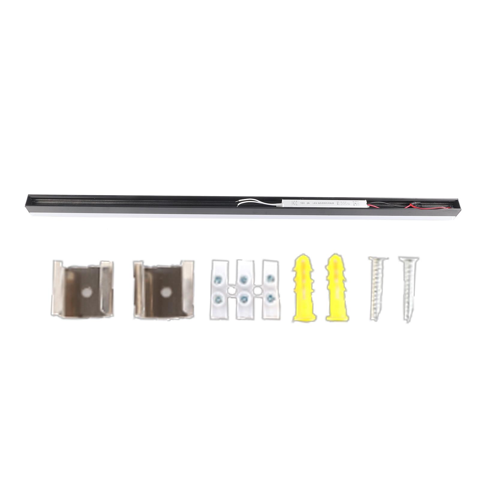 Moderne LED-Wandleuchte IP43 wasserdichte Gartenstreifen-Wandlampe für den Innenhofdurchgang 85?265V 80 80cm / 31.5in von Joom DACH