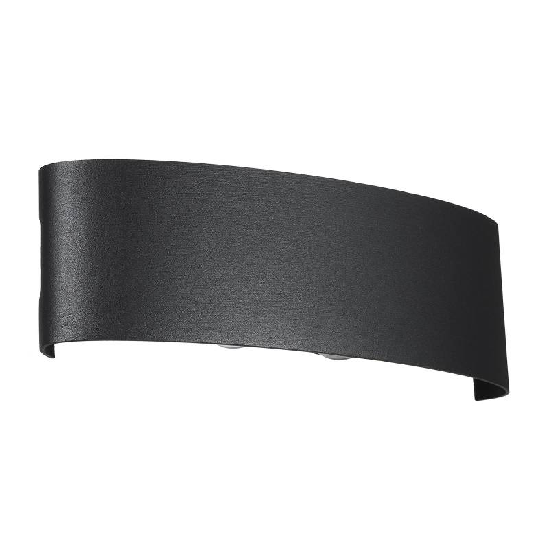 Moderne LED-Wandleuchten 8W Up Down Wandleuchte Wandleuchte Warmweißes Licht für schwarz von Joom DACH