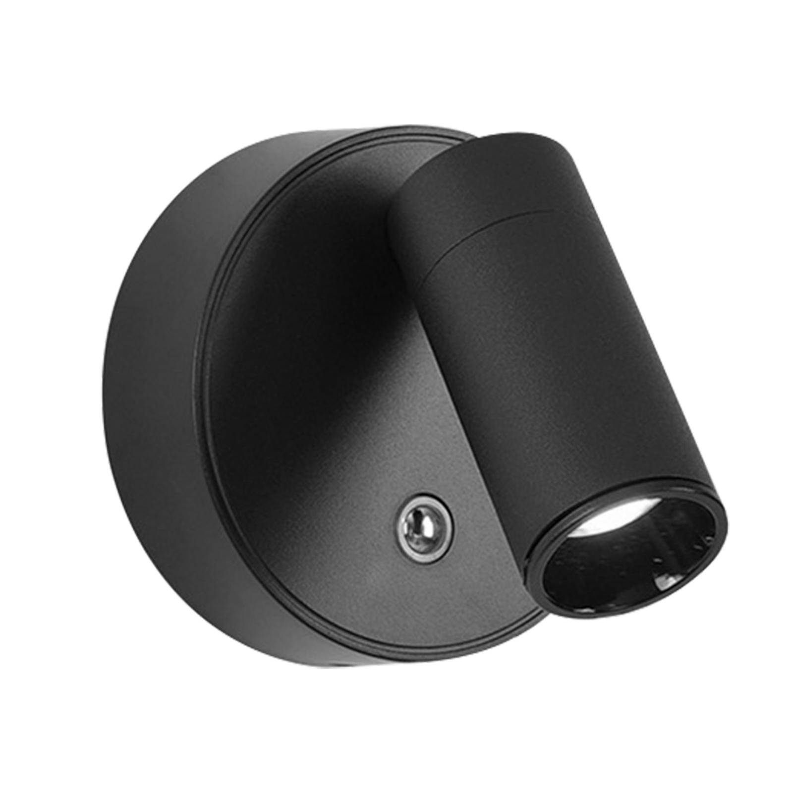 Moderne Spotlight magnetische Wandleuchte dimmbar Schlafzimmer Nachttisch Leselicht Touch-Schalter Neutral Light schwarz von Joom DACH