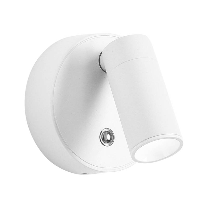 Moderne Spotlight magnetische Wandleuchte dimmbar Schlafzimmer Nachttisch Leselicht Touch-Schalter Warm Light weiß von Joom DACH