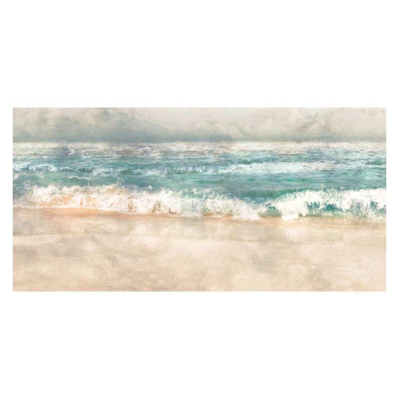 Moderne abstrakte Wandkunst, Leinwandgemälde, Strand-Surf-Landschaft, Poster, Kunstdrucke, geeignet für Wohnzimmer, Heimdekoration, rahmenlos 50x100cm von Joom DACH