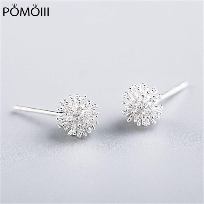 Modeschmuck Winzige 7mmX7mm Niedliche Pusteblumen Ohrstecker Für Mädchen Kind Dame eh255 von Joom DACH