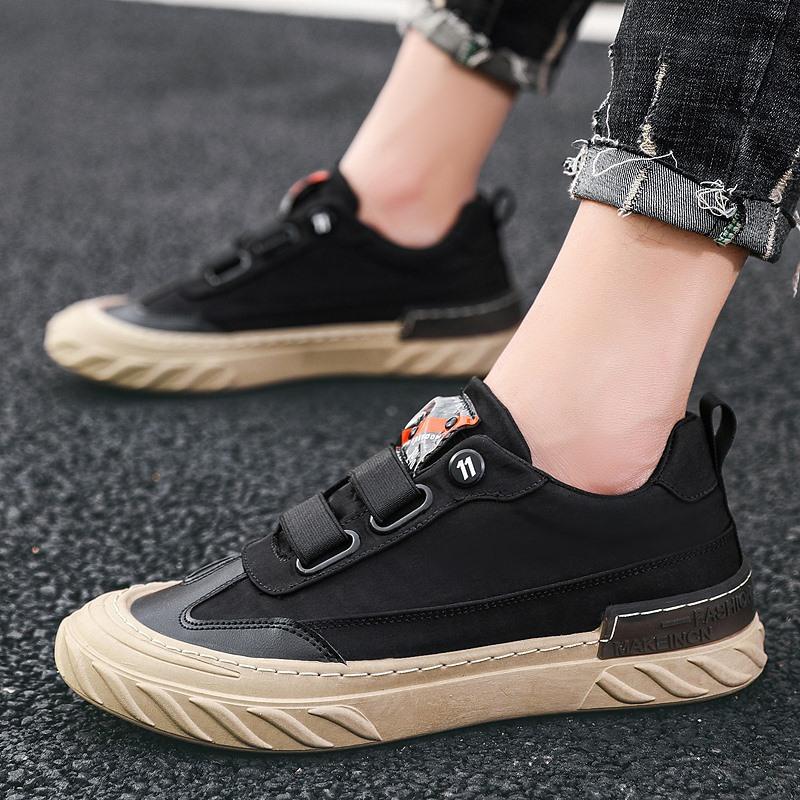 Modische Canvas-Schuhe für Männer, hochwertige, atmungsaktive Herren-Sneaker, Herbst- und Freizeitschuhe, rutschfeste Regenschirm-Stoff-Herren-Sneaker 44 von Joom DACH