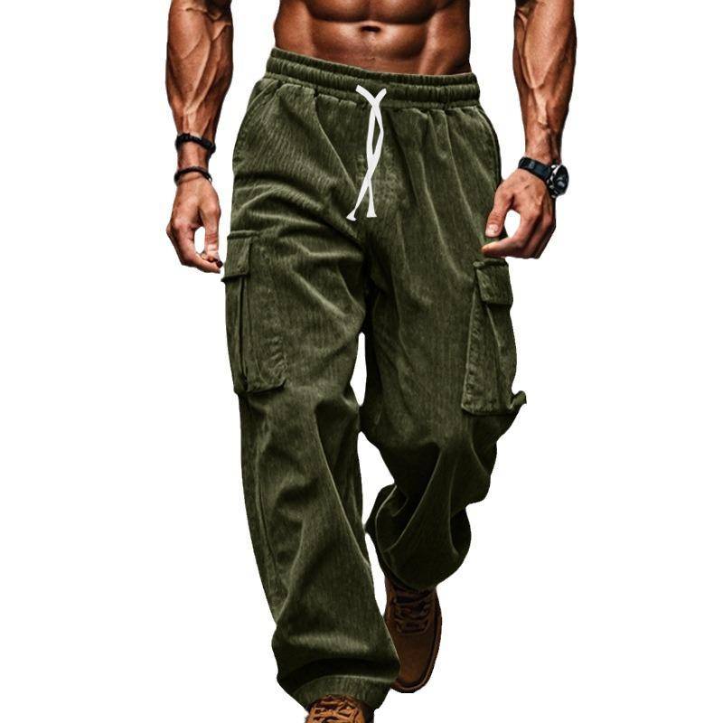 Modische Cord Herren Herbst Winter Stil Lässig Atmungsaktiv Weitbein Mehrfach-Taschen Gerade Bein Lässig Vielseitig Hose XXXL armee grüne Modische Cord Herren Herbst Winter Stil Lässig Atmungsaktiv Weitbein Mehrfach-Taschen Gerade Bein Lässig Vielseitig Hose XXXL armee grüne von Joom DACH
