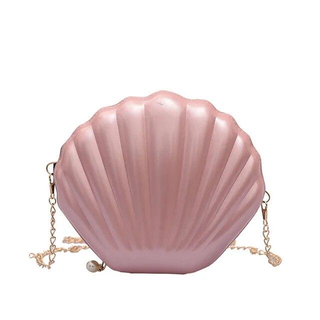 Modische Damen-Schulterhandtasche, Muscheltasche, Kette, süße Pailletten, kleine Tasche, Telefon-/Geldbeutel, Reißverschluss, Umhängetaschen für Damen One Size rosa Modische Damen-Schulterhandtasche, Muscheltasche, Kette, süße Pailletten, kleine Tasche, Telefon-/Geldbeutel, Reißverschluss, Umhängetaschen für Damen One Size rosa von Joom DACH