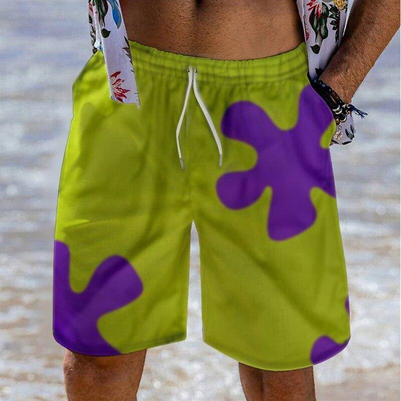 Modische Jugend Beliebte Jogginghose Einfache Männer Fünfviertel Dünne Lose Strand Urlaub Sommer Casual L von Joom DACH