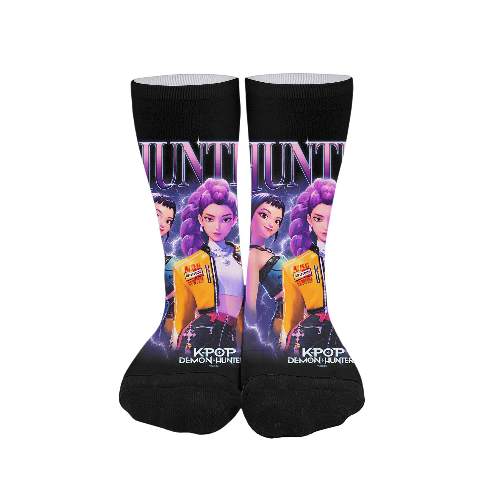 Modische Kinder-Neuheitensocken - Wadenlang One Size weinrot von Joom DACH