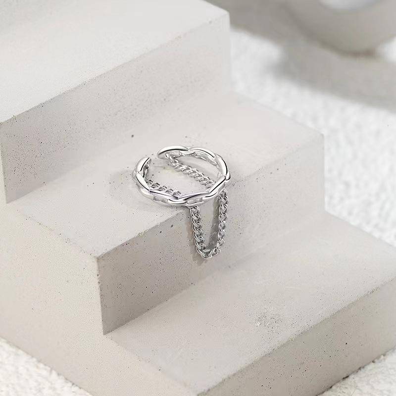 Modische Mini Ohrklemmen-Ohrringe ohne Piercing für Damen, Fake Piercing Earcuff Clips Ohrringe für Damen, Manschetten Schmuck 1pc silber von Joom DACH