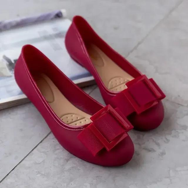 Modische Römische Damen Ballerinas Sommer Vielseitig Kopf Mama Ballerinas Atmungsaktiv Leicht Niedrige Absätze Schnell Auflösend 40 rot von Joom DACH