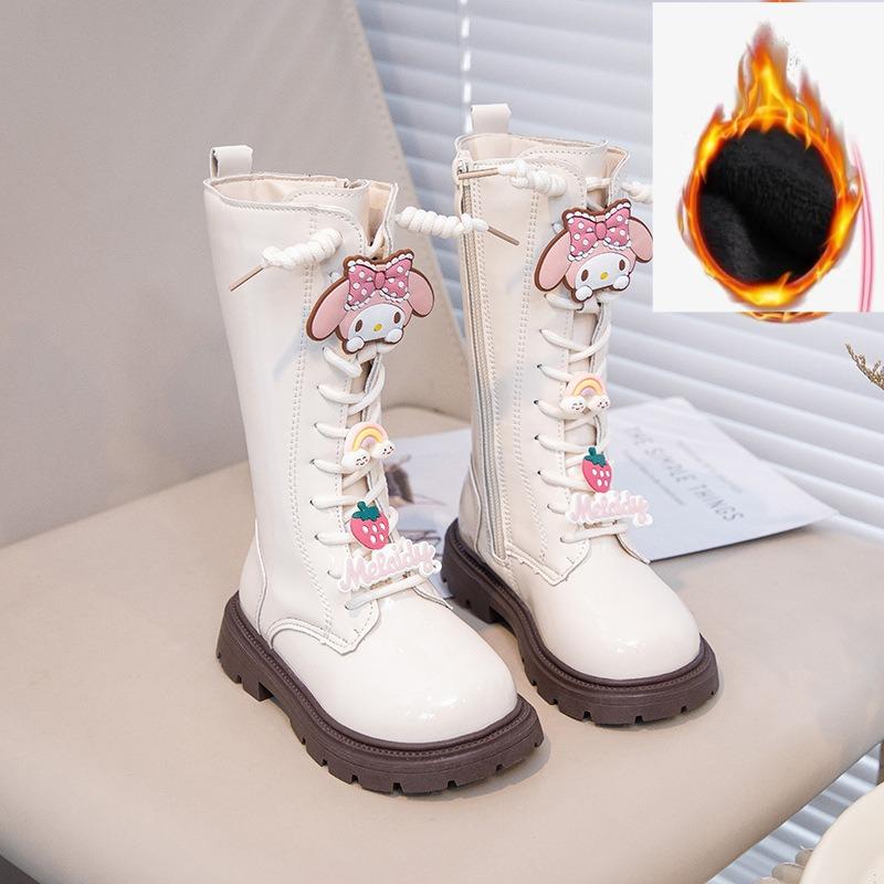 Modische Winterstiefel aus Plüsch für Mädchen mit hohem Schaft 29 von Joom DACH