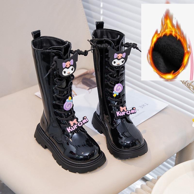 Modische Winterstiefel aus Plüsch für Mädchen mit hohem Schaft 33 von Joom DACH