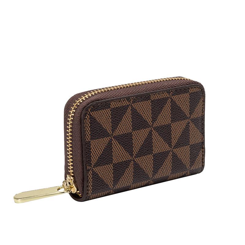 Modische kurze Geldbörse, Frühling/Sommer, neu bedruckt, Wechselgeldbörse, Geldbörse, Kartentasche, Ausweistasche für Männer und Frauen von Joom DACH