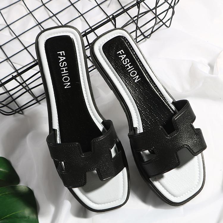 Modische und vielseitige flache Schuhe für Damen, Strand-/Meeres-Hausschuhe, Oberbekleidung, kleine, duftende Wind-Hausschuhe, Urlaubs-/Reise-/Haushalts-Sandalen 39 schwarz Modische und vielseitige flache Schuhe für Damen, Strand-/Meeres-Hausschuhe, Oberbekleidung, kleine, duftende Wind-Hausschuhe, Urlaubs-/Reise-/Haushalts-Sandalen 39 schwarz von Joom DACH