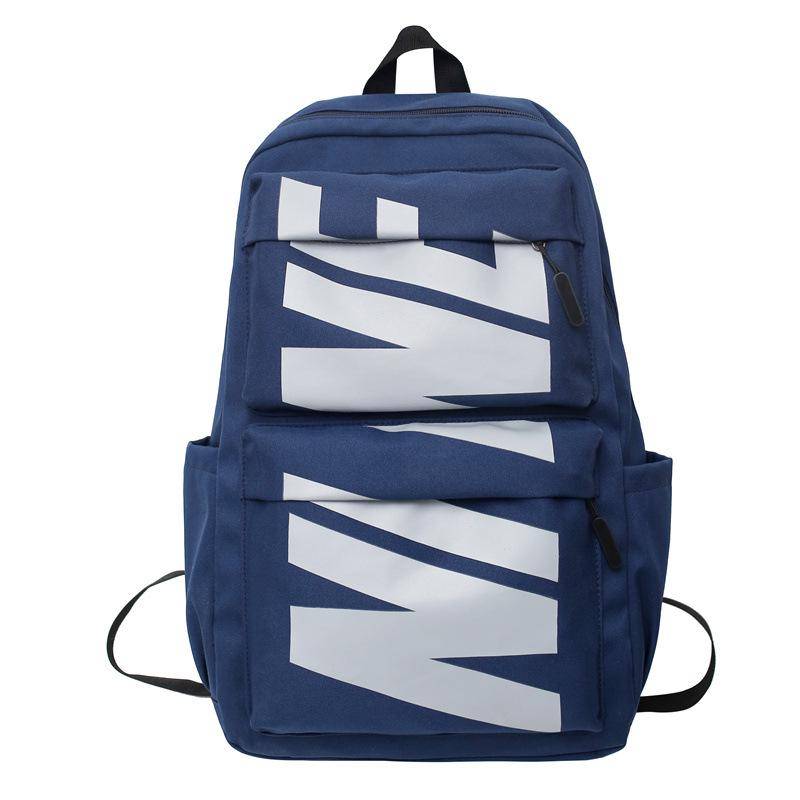 Modischer Freizeitrucksack: Reisetasche und Schultasche mit großem Fassungsvermögen für Frauen und Studierende blau Modischer Freizeitrucksack: Reisetasche und Schultasche mit großem Fassungsvermögen für Frauen und Studierende blau von Joom DACH
