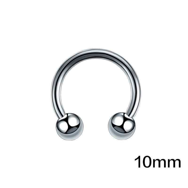 Modisches einfaches Ohrring-Set, bezaubernde Ohrringe für Männer und Frauen, gemeinsames Street-Punk-Nachtclub-vielseitiges Ohrring-Set F von Joom DACH