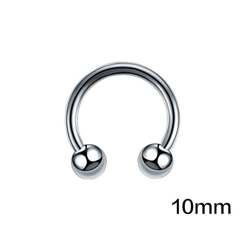 Modisches einfaches Ohrring-Set, bezaubernde Ohrringe für Männer und Frauen, gemeinsames Street-Punk-Nachtclub-vielseitiges Ohrring-Set F von Joom DACH