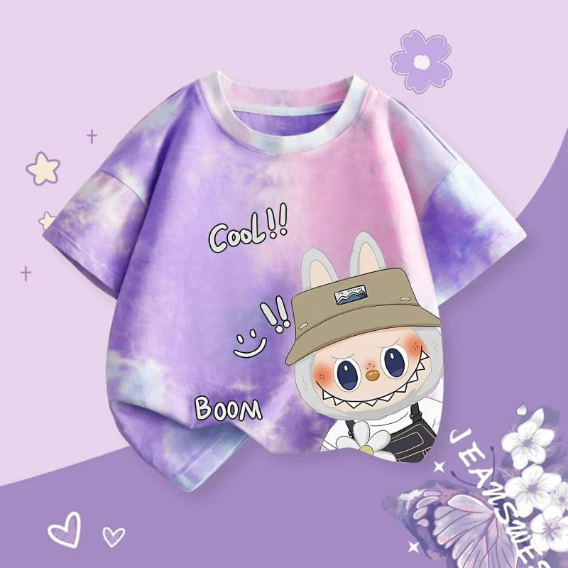 Monster Elf Cartoon Grafik Labubu Kinder Bedrucktes T-Shirt Sommer Herren und Damen Lässig Outdoor Mädchen Kurzarm T-Shirt Top 130 Monster Elf Cartoon Grafik Labubu Kinder Bedrucktes T-Shirt Sommer Herren und Damen Lässig Outdoor Mädchen Kurzarm T-Shirt Top 130 von Joom DACH