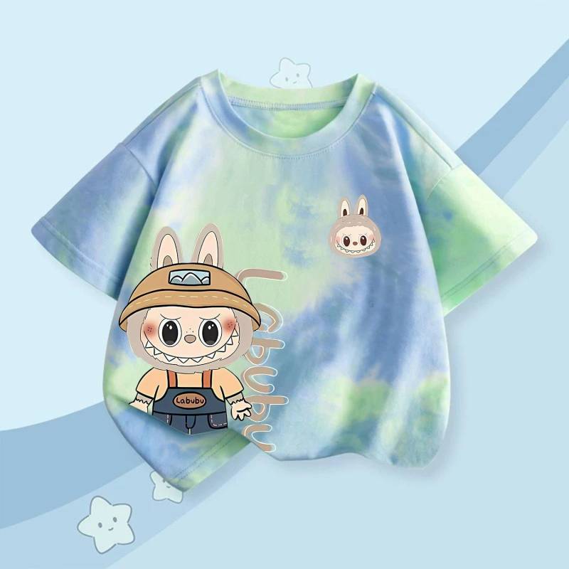 Monster Elf Cartoon Grafik Labubu Kinder Bedrucktes T-Shirt Sommer Herren und Damen Lässig Outdoor Mädchen Kurzarm T-Shirt Top 140 Monster Elf Cartoon Grafik Labubu Kinder Bedrucktes T-Shirt Sommer Herren und Damen Lässig Outdoor Mädchen Kurzarm T-Shirt Top 140 von Joom DACH