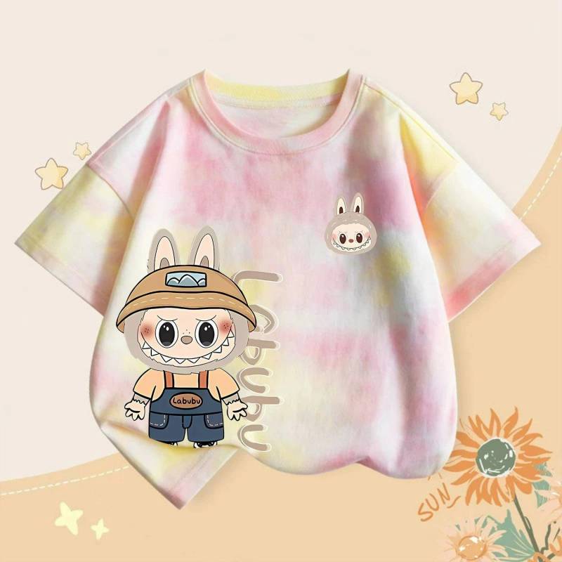 Monster Elf Cartoon Grafik Labubu Kinder Bedrucktes T-Shirt Sommer Herren und Damen Lässig Outdoor Mädchen Kurzarm T-Shirt Top 140 Monster Elf Cartoon Grafik Labubu Kinder Bedrucktes T-Shirt Sommer Herren und Damen Lässig Outdoor Mädchen Kurzarm T-Shirt Top 140 von Joom DACH