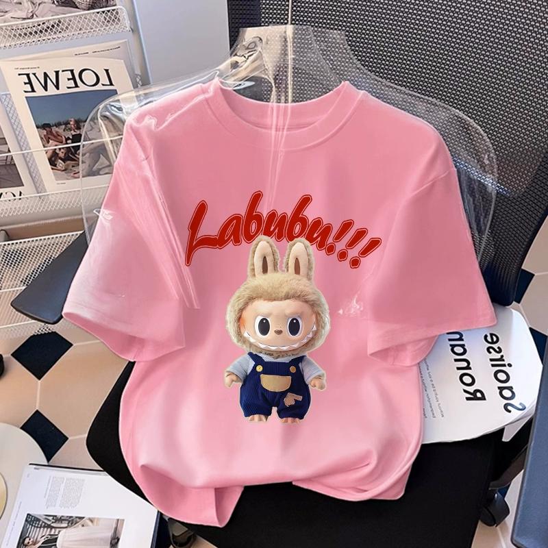 Monster Elf Cartoon Grafik labubu Kinder Bedrucktes T-Shirt Sommer Herren und Damen Lässiges Outdoor Kurzarm T-Shirt Mädchen Top L Monster Elf Cartoon Grafik labubu Kinder Bedrucktes T-Shirt Sommer Herren und Damen Lässiges Outdoor Kurzarm T-Shirt Mädchen Top L von Joom DACH