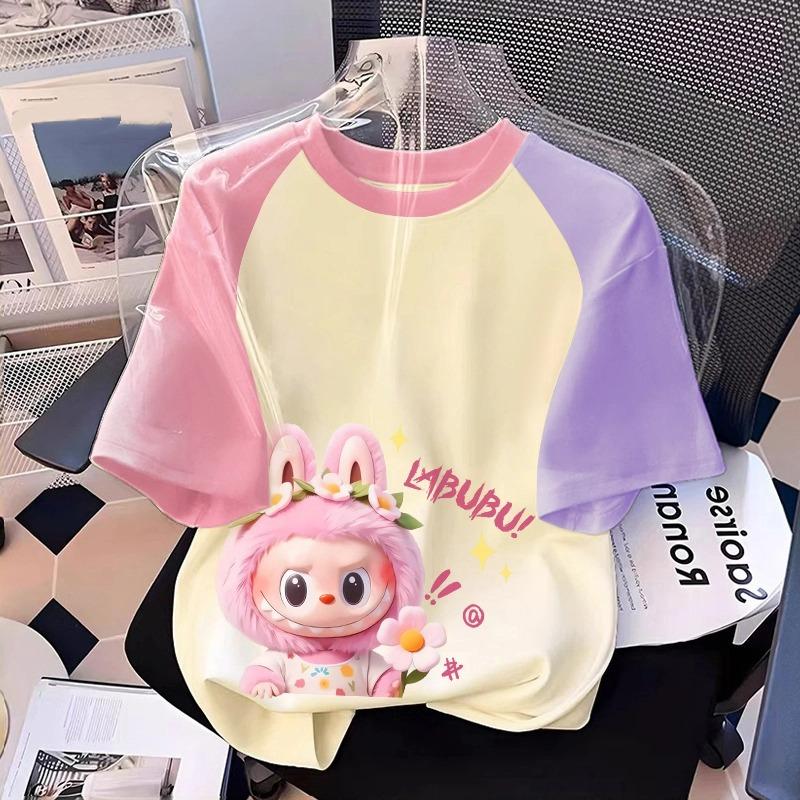 Monster Elfe Cartoon Grafik Labubu Kinder Bedrucktes T-Shirt Sommer Damen Lässig Outdoor Mädchen Kurzarm T-Shirt Top Kleidung 120 Monster Elfe Cartoon Grafik Labubu Kinder Bedrucktes T-Shirt Sommer Damen Lässig Outdoor Mädchen Kurzarm T-Shirt Top Kleidung 120 von Joom DACH
