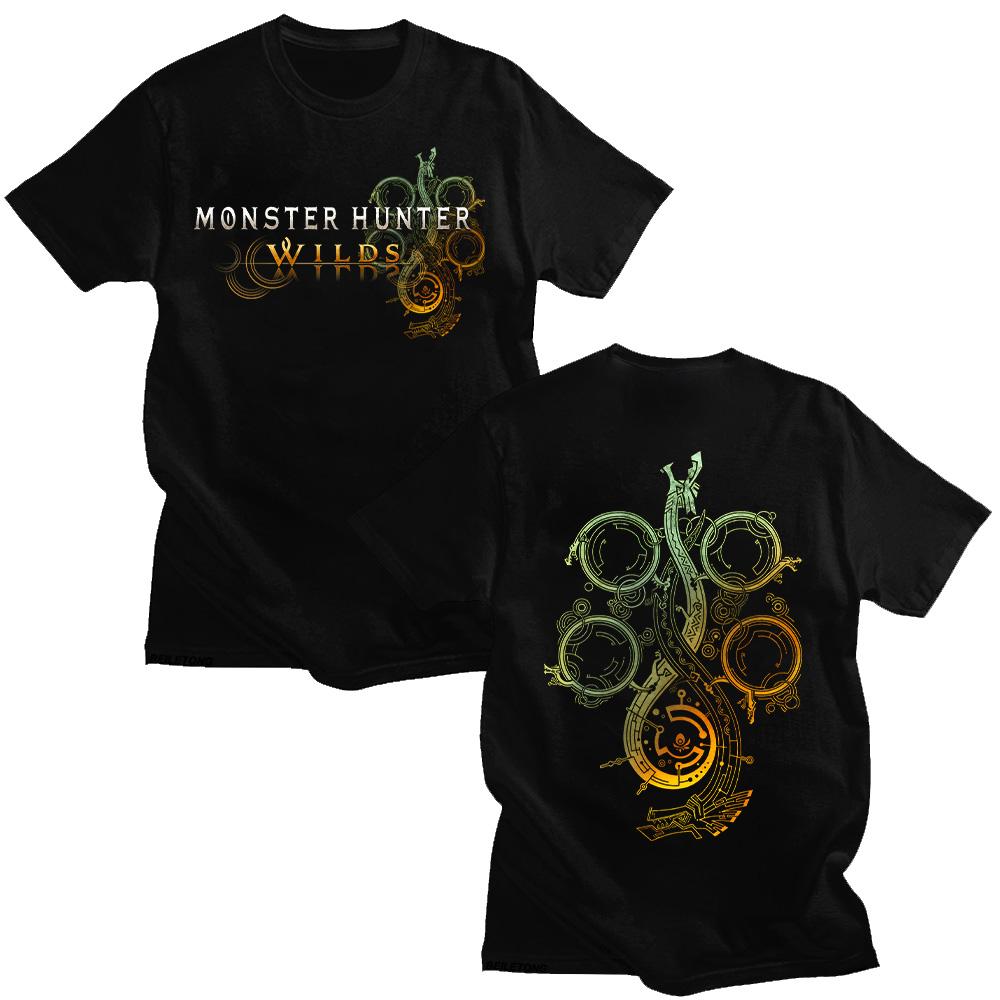 Monster Hunter Wilds Symbol T-Shirts Heißes Spiel Neue Herren Baumwoll-Tops Unisex Rundhals Kurzarm Mode Ästhetik Y2K T-Shirt M schwarz Monster Hunter Wilds Symbol T-Shirts Heißes Spiel Neue Herren Baumwoll-Tops Unisex Rundhals Kurzarm Mode Ästhetik Y2K T-Shirt M schwarz von Joom DACH