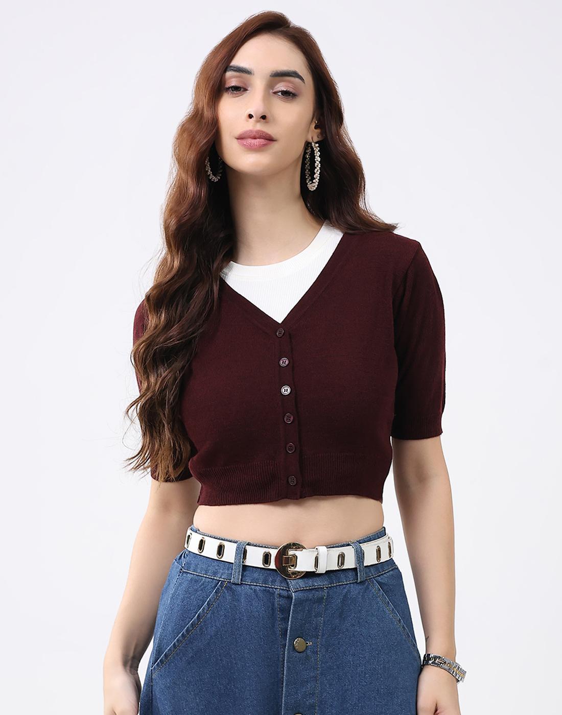 Monte Carlo Damen Bluse Regular Fit Xl weinrot von Joom DACH