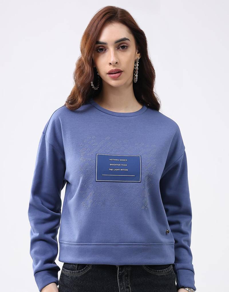 Monte Carlo Damen Oversize Sweatshirt M blau von Joom DACH