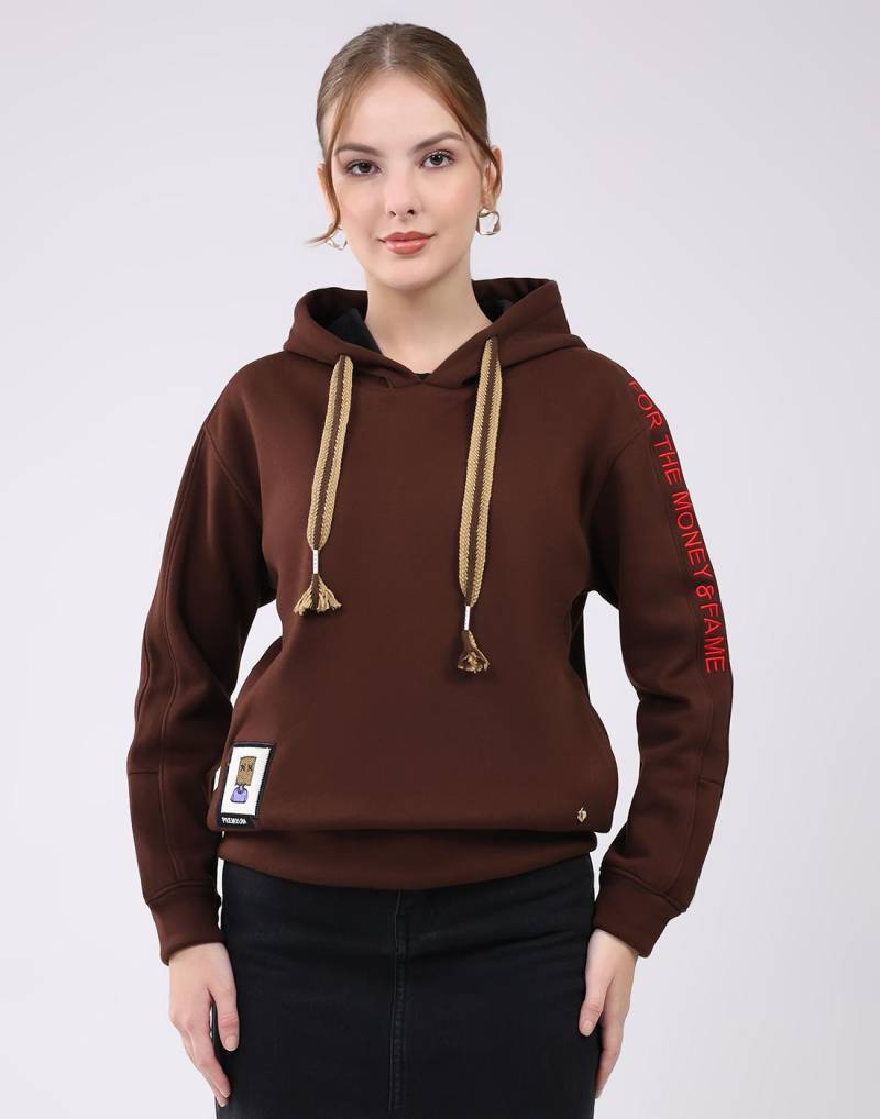 Monte Carlo Damen Regular Fit Sweatshirt 2XL braun/kaffeebraun von Joom DACH
