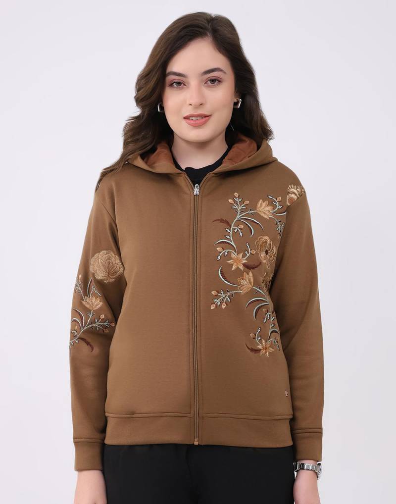 Monte Carlo Damen Regular Fit Sweatshirt 2XL braun von Joom DACH