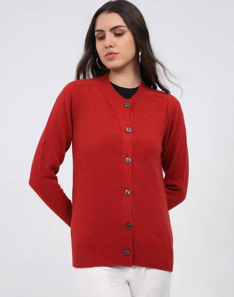 Monte Carlo Damen Strickjacke Regular Fit 2XL himbeere von Joom DACH